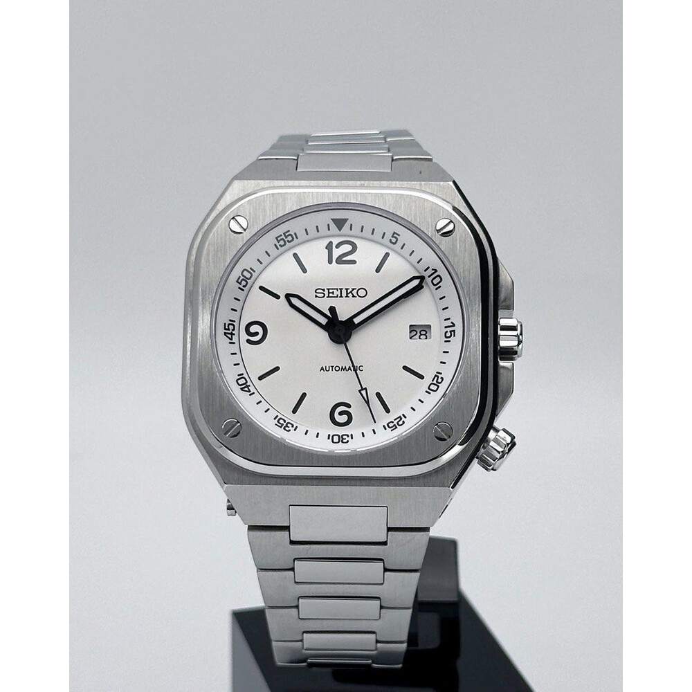 Custom Seiko Mod • White BR05 v2 • 42mm